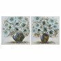 Painting DKD Home Decor S3018303 Vase (60 x 3 x 60 cm) (2 Units)