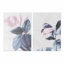 Painting DKD Home Decor Tropical Leaf of a plant (50 x 1,8 x 70 cm) (2 Units)
