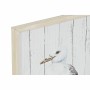 Painting DKD Home Decor Bird Mediterranean (40 x 1,8 x 60 cm) (2 Units)