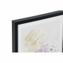 Painting DKD Home Decor Flowers (30 x 3 x 40 cm)