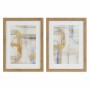 Painting DKD Home Decor Abstract (30 x 3 x 40 cm) (2 Units)