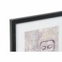 Painting DKD Home Decor Buddha Oriental (35 x 2,5 x 45 cm) (35 x 2 x 45 cm) (4 Units)