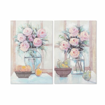 Cadre DKD Home Decor Vase (60 x 2,5 x 90 cm) (2 Unités)