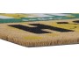 Paillasson DKD Home Decor Noir Marron Caoutchouc Blanc Vert 2 Unités Fibres de coco (60 x 40 x 1,5 cm)
