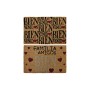 Paillasson DKD Home Decor Rouge Noir Marron Caoutchouc 2 Unités Urbaine Fibres de coco (60 x 40 x 1,5 cm)