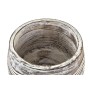 Planter DKD Home Decor Brown White (2 Units) (22 x 22 x 16 cm)