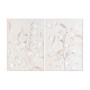 Painting DKD Home Decor Leaf of a plant (2 Units) (50 x 3 x 70 cm)