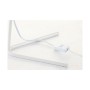 Desk lamp DKD Home Decor Golden Metal Linen White 50 W Modern (25 x 31 x 57 cm) (2 Units)