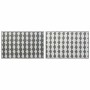 Tapis DKD Home Decor Gris Ondes Blanc (2 Unités) (120 x 180 cm)