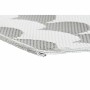 Carpet DKD Home Decor Grey Waves White (2 Units) (120 x 180 cm)
