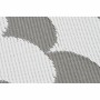 Carpet DKD Home Decor Grey Waves White (2 Units) (120 x 180 cm)