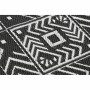 Tapis DKD Home Decor Blanc Noir Ethnique (2 Unités) (150 x 210 cm)