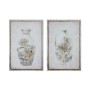 Painting DKD Home Decor Vase (50 x 1,8 x 70 cm) (2 Units)