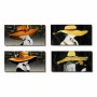 Cadre DKD Home Decor Femme (100 x 2,5 x 50 cm) (4 Unités)
