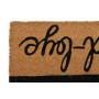 Paillasson DKD Home Decor Noir Marron Caoutchouc (75 x 45 x 1,5 cm) (2 Unités)