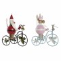 Christmas bauble DKD Home Decor Metal (2 pcs) (15 x 9 x 19 cm)