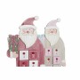 Advent Calendar DKD Home Decor Wood Father Christmas (2 pcs) (14 x 7 x 64 cm)