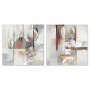 Painting DKD Home Decor Abstract (60 x 2,8 x 60 cm) (2 Units)