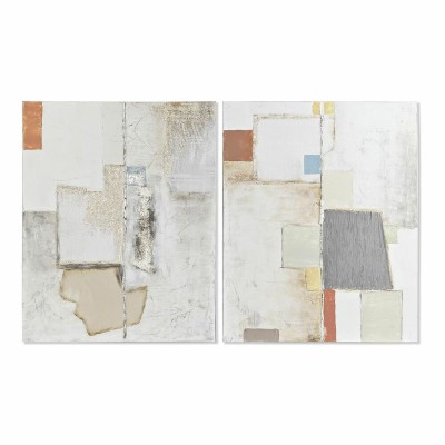 Painting DKD Home Decor Abstract (80 x 3,7 x 100 cm) (2 Units)