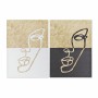 Painting DKD Home Decor Face Modern (50 x 1,8 x 70 cm) (2 Units)