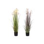 Decorative Plant DKD Home Decor Metal Orange Burgundy PVC Lilies (25 x 25 x 88 cm) (2 Units)
