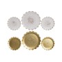 Figurine Décorative DKD Home Decor (2 Unités) Moderne (35 x 2 x 35 cm)