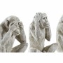 Decorative Figure DKD Home Decor Beige White Resin (14,5 x 11 x 19 cm) (3 Units)
