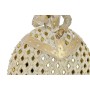 Figurine Décorative DKD Home Decor Miroir Beige Doré Résine Dame Traditionnel (18 x 13 x 23 cm) (3 Unités)