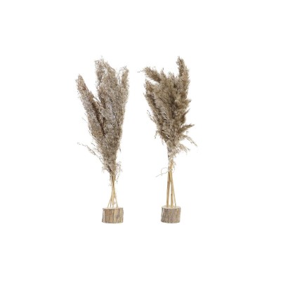 Decorative Plant DKD Home Decor Feathers PVC Fibre (35 x 25 x 55 cm) (2 Units)