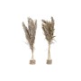Decorative Plant DKD Home Decor Feathers PVC Fibre (35 x 25 x 55 cm) (2 Units)