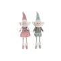Decorative Figure DKD Home Decor Christmas Fairy Polyester Angel (15 x 10 x 53 cm) (2 Units)