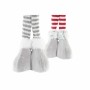 Decorative Figure DKD Home Decor Christmas Doll Polyester (17 x 9 x 79 cm) (2 Units)