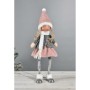 Decorative Figure DKD Home Decor Christmas Doll Polyester Girls (15 x 9 x 43 cm) (2 Units)