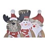Décoration lumineuse DKD Home Decor Noël (18 x 7 x 40,5 cm) (3 Unités)