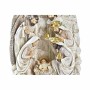 Crèche de Noël DKD Home Decor Doré Crème Résine Multicouleur (18 x 9 x 25,5 cm) (2 Unités)