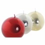 Candle DKD Home Decor Christmas (9 x 9 x 9 cm) (3 Units)