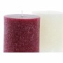 Bougie DKD Home Decor Noël (9 x 9 x 10 cm) (2 Unités)