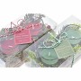 Ensemble de Bougies DKD Home Decor Noël (5,5 x 5,5 x 6 cm) (2 Unités)
