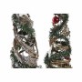 Sapin de Noël DKD Home Decor Naturel Rouge Métal Vert (14 x 14 x 51 cm) (2 Unités)