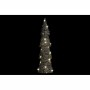 Décoration lumineuse DKD Home Decor Noël Champagne Arbre Blanc (16 x 16 x 60 cm) (2 Unités)