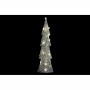 Décoration lumineuse DKD Home Decor Noël Champagne Arbre Blanc (14 x 14 x 50 cm) (2 Unités)