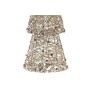 Décoration lumineuse DKD Home Decor Noël Champagne Arbre Blanc (14 x 14 x 50 cm) (2 Unités)