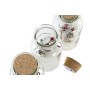 Décoration lumineuse DKD Home Decor Noël Naturel (6 x 6 x 14 cm) (3 Unités)