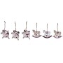 Ensemble Décorations de Noël DKD Home Decor Bois MDF (21 x 8,2 x 1,5 cm) (8 cm) (2 Unités)