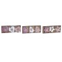 Ensemble Décorations de Noël DKD Home Decor Polyester (22 x 8 x 1 cm) (3 Unités)