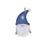 Ensemble Décorations de Noël DKD Home Decor Polyester Bois MDF (21 x 8 x 1,5 cm) (2 Unités)