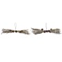 Décorations de Noël DKD Home Decor Fleur (60 x 15 x 8 cm) (2 Unités)