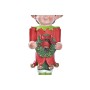 Décorations de Noël DKD Home Decor Résine Elfe (5 x 4 x 14 cm) (3 Unités)