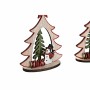 Décorations de Noël DKD Home Decor Bois (2 Unités) (14 x 6 x 18 cm)