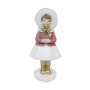 Décorations de Noël DKD Home Decor Résine Filles (4 x 4 x 9,5 cm) (2 Unités)